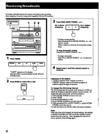 Предварительный просмотр 10 страницы Sony HCD-441 Operating Instructions Manual