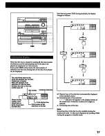 Предварительный просмотр 17 страницы Sony HCD-441 Operating Instructions Manual