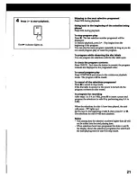 Предварительный просмотр 21 страницы Sony HCD-441 Operating Instructions Manual