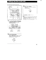 Предварительный просмотр 17 страницы Sony HCD-451 Operating Instructions Manual