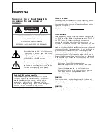 Preview for 2 page of Sony HCD-461 Operating Instructions Manual