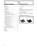 Preview for 4 page of Sony HCD-461 Operating Instructions Manual