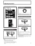 Предварительный просмотр 7 страницы Sony HCD-461 Operating Instructions Manual