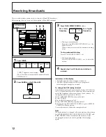 Предварительный просмотр 12 страницы Sony HCD-461 Operating Instructions Manual