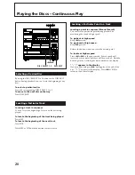 Preview for 20 page of Sony HCD-461 Operating Instructions Manual