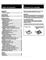 Предварительный просмотр 4 страницы Sony HCD-541 Primary Operating Instructions Manual