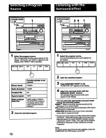 Предварительный просмотр 12 страницы Sony HCD-541 Primary Operating Instructions Manual