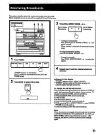 Предварительный просмотр 13 страницы Sony HCD-541 Primary Operating Instructions Manual