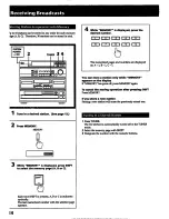 Предварительный просмотр 14 страницы Sony HCD-541 Primary Operating Instructions Manual