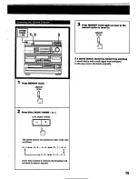 Предварительный просмотр 15 страницы Sony HCD-541 Primary Operating Instructions Manual