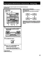 Предварительный просмотр 17 страницы Sony HCD-541 Primary Operating Instructions Manual