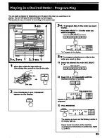 Предварительный просмотр 25 страницы Sony HCD-541 Primary Operating Instructions Manual