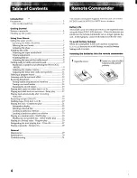 Preview for 4 page of Sony HCD-551 Operating Instructions Manual