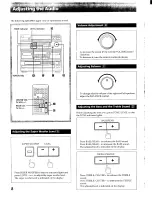 Preview for 8 page of Sony HCD-551 Operating Instructions Manual