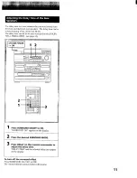 Preview for 11 page of Sony HCD-551 Operating Instructions Manual