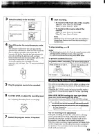 Предварительный просмотр 19 страницы Sony HCD-551 Operating Instructions Manual