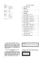 Preview for 2 page of Sony HCD-BX2 Service Manual