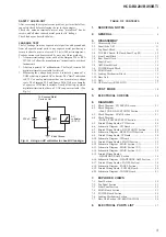 Предварительный просмотр 3 страницы Sony HCD-BX20I - Compact Disc Receiver Component Service Manual