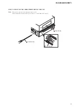 Предварительный просмотр 5 страницы Sony HCD-BX20I - Compact Disc Receiver Component Service Manual