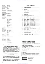 Preview for 2 page of Sony HCD-BX6AV Service Manual