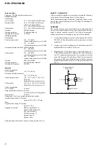 Preview for 2 page of Sony HCD-CPX22 - Cd Deck Receiver Component Service Manual