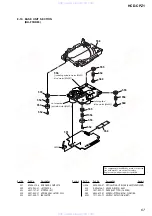 Предварительный просмотр 67 страницы Sony HCD-CPZ1 Service Manual