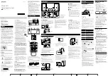 Предварительный просмотр 1 страницы Sony HCD-CX4iP Operating Instructions