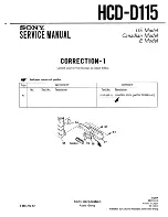 Предварительный просмотр 41 страницы Sony HCD-D115 Service Manual