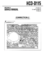 Предварительный просмотр 42 страницы Sony HCD-D115 Service Manual