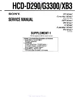 Предварительный просмотр 97 страницы Sony HCD-D290 Service Manual