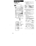 Предварительный просмотр 10 страницы Sony HCD-D590 - Compact Disk Deck System Operating Instructions Manual