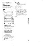 Предварительный просмотр 17 страницы Sony HCD-D590 - Compact Disk Deck System Operating Instructions Manual