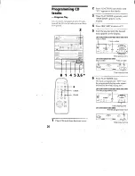 Предварительный просмотр 20 страницы Sony HCD-D590 - Compact Disk Deck System Operating Instructions Manual