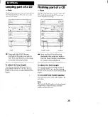 Preview for 25 page of Sony HCD-D590 - Compact Disk Deck System Operating Instructions Manual