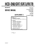 Предварительный просмотр 90 страницы Sony HCD-D60 Service Manual