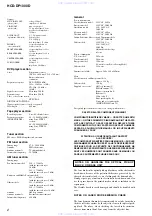 Preview for 2 page of Sony HCD-DP1000D Service Manual