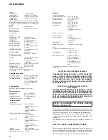 Preview for 2 page of Sony HCD-DP800AV Service Manual