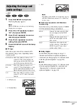 Предварительный просмотр 21 страницы Sony HCD-DV2D - Dvd / Reciever Component Operating Instructions Manual