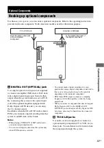 Preview for 37 page of Sony HCD-DV2D - Dvd / Reciever Component Operating Instructions Manual