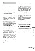 Preview for 49 page of Sony HCD-DV2D - Dvd / Reciever Component Operating Instructions Manual