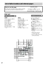 Предварительный просмотр 52 страницы Sony HCD-DV2D - Dvd / Reciever Component Operating Instructions Manual