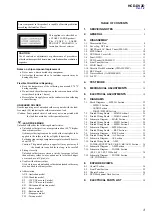 Preview for 3 page of Sony HCD-DV2D - Dvd / Reciever Component Service Manual