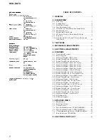 Предварительный просмотр 2 страницы Sony HCD-DX70 Service Manual