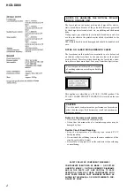 Предварительный просмотр 2 страницы Sony HCD-DX80 Service Manual