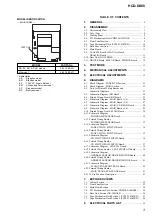 Предварительный просмотр 3 страницы Sony HCD-DX80 Service Manual