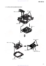 Предварительный просмотр 17 страницы Sony HCD-DZ100 - Super Audio Cd/dvd Receiver Service Manual