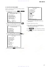 Предварительный просмотр 21 страницы Sony HCD-DZ100 - Super Audio Cd/dvd Receiver Service Manual