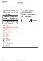 Предварительный просмотр 22 страницы Sony HCD-DZ100 - Super Audio Cd/dvd Receiver Service Manual