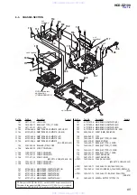 Предварительный просмотр 65 страницы Sony HCD-DZ100 - Super Audio Cd/dvd Receiver Service Manual