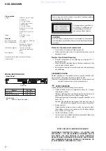 Preview for 2 page of Sony HCD-DZ820KW Service Manual